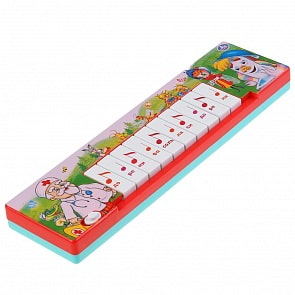 Электропианино, 9 песен на стихи Корнея Чуковского, 2 режима работы, звук (Умка, B1562312-R3)