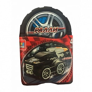 Конструктор из серии Ралли - Джип, 31 деталь в банке (Город Мастеров, BL-5521-Rsim)