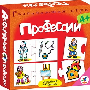 Игра Ассоциации - Профессии (Дрофа-Медиа, 2924) Игра Ассоциации - Профессии (Дрофа-Медиа, 2924)