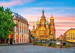 Пазл Castorland 500 деталей, Храм в Санкт-Петербурге (Castorland, C500-52257)