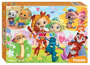 Пазлы – Мульт. Сказочный патруль и другие, 260 деталей (Step Puzzle, 95112)