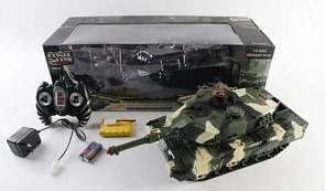 Радиоуправляемая игрушка - Танк 11777, свет и звук (Shantou Gepai, B1511096sim)