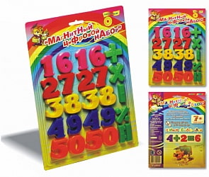 Набор магнитов – Цифры, тип 3 (Эра, 01952_ra)