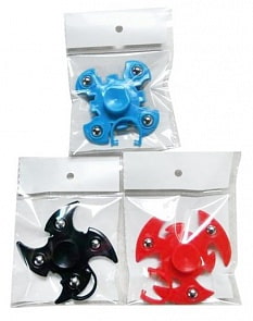 Спиннер тройной пластиковый, несколько цветов (Shantou, Y22893002)