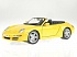 Модель машины - Porsche 911 997 Carrera S Cabrio Yellow, 1:18  - миниатюра №2