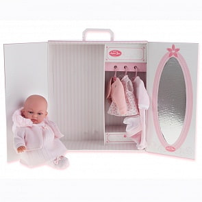 Кукла Лория в розовом, 34 см. (Antonio Juan Munecas, 7033P)