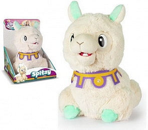 Лама интерактивная Club Petz - Spitzy, со звуковыми эффектами (IMC toys, 91825)