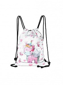 Мешок для обуви с пайетками Единорог Bright Dreams, белый (Михи Михи, MM07555)