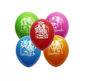 Набор шаров из серии Фиксики, 5 шт. по 30 см. (Belbal, 1111-0411)