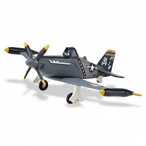 Planes Disney. Коллекционная модель самолета Дасти военно-морской (Mattel, x9471-x9459)