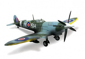 Коллекционная модель - Истребитель Spitfire Mk. 1942, Великобритания, IX 1:72 (Unimax,  85012_md)