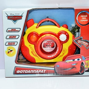 Фотоаппарат «Тачки Дисней», песня, свет (Умка, B922837-Rsim)