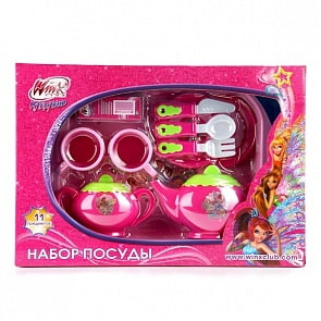 Набор посуды «Винкс» (11 предметов) (Играем вместе, NF2872-Rsim)