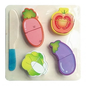 Набор продуктов с ножом - Овощи (Shantou, 635140)