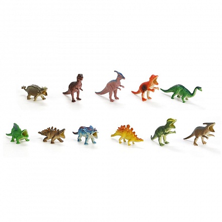 Набор из 12 фигурок динозавров, несколько видов  