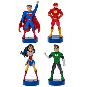 Штампик - Лига Справедливости, 7,5 см, 12 видов (Лига Справедливости, JLA5005)