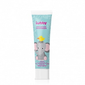 Крем детский увлажняющий, 90 мл, от 0 месяцев (Lubby, 20572/48/12)