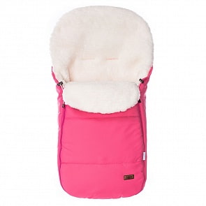 Конверт зимний меховой Nuovita Vichingo Bianco цвет Rosa/Розовый (Nuovita, VICB_2544)