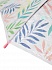 Зонт-трость Тропические Листья с 3D эффектом розовый  - миниатюра №3