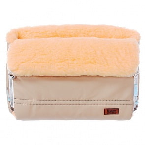 Муфта меховая для коляски Nuovita Alpino Lux Pesco Cappuccino/Капучино (Nuovita, NUO-mALPLP_1966)