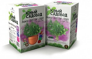 Набор для экспериментов - Юный садовод - Вырасти салатную грядку (Висма, 403пл)