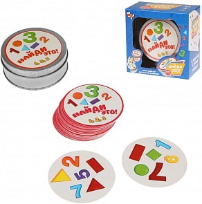 Настольная мини-игра - Реакция. Найди это! (Наша Игрушка, ZYB-B2795)