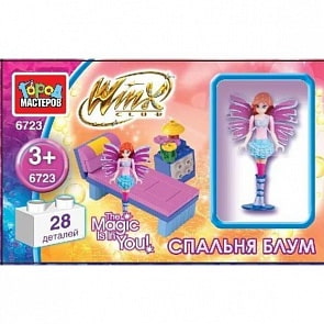 Конструктор Город Мастеров “Спальня Блум”, 28 деталей (Город Мастеров, BB-6723-Rsim)