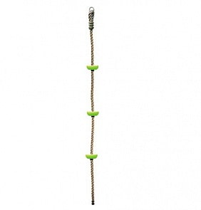 Канат с зацепами, салатовый (Perfetto Sport, PS-313)