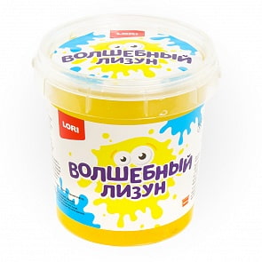 Лизун волшебный - Желтый с ароматом банана, 150 мл (Lori, Лз-004)