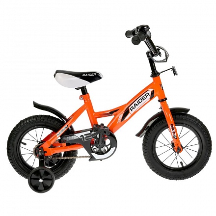Детский велосипед 12" - Raider, gw-тип, оранжево-черный 