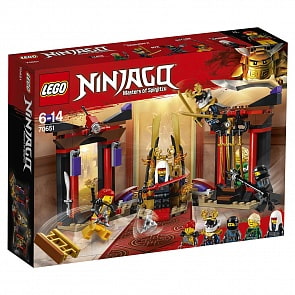 Конструктор Lego Ninjago – Решающий бой в тронном зале (Lego, 70651)