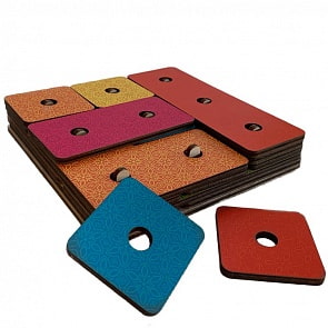 Геоборд деревянный - Волшебный квадрат (Paremo, PE720-114)