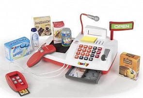 Автоматическая касса Smoby со светом и звуком (Smoby, 24091)