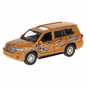 Металлическая инерционная машина Toyota Land Cruiser – Спорт, 12,5 см, открываются двери (Технопарк, CRUISER-S)