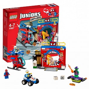 Lego Juniors. Убежище Человека-паука (LEGO, 10687-L)