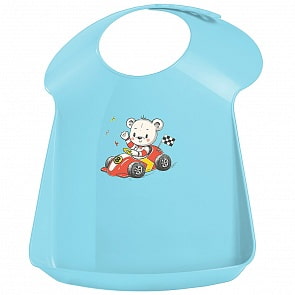 Нагрудник детский, голубой (Бытпласт, 431327002)