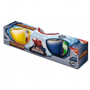 Тесто для лепки Marvel - Человек-паук, 4 цвета (Лори, Тдд-002)