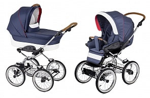 Коляска 2 в 1 Navington Caravel, колеса 31 см, Sardinia (Navington, W-WDZ02-00597)