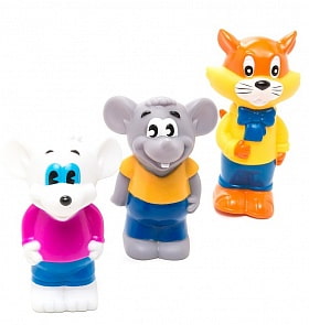 Набор для купания – кот Леопольд и мыши (Играем вместе, 102R-PVCsim)
