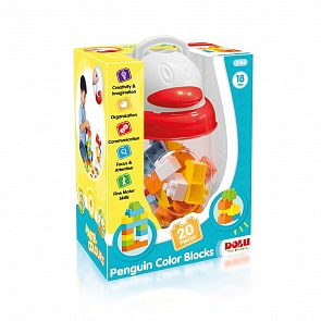 Контейнер с конструктором - Пингвиненок, 20 элементов (Dolu, DL_5144)