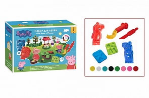 Набор для лепки Peppa Pig™ - На даче у Пеппы (Росмэн, 33516ros)