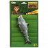 Игрушка пластизоль тянучка/гель - Тигровая акула, 19,5 см  - миниатюра №1