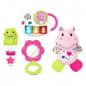 Первый подарочный набор розовый (VTech, 80-522056)