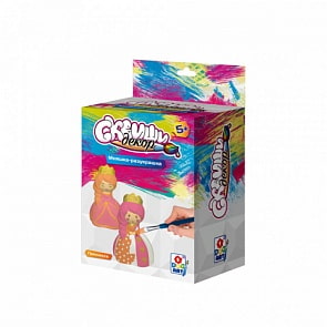 Набор для детского творчества Сквиши декор, 4 вида (1toy, Т17047)