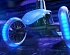 Самокат 3-колесный Alfa Model Buggy Boom голубого цвета  - миниатюра №3