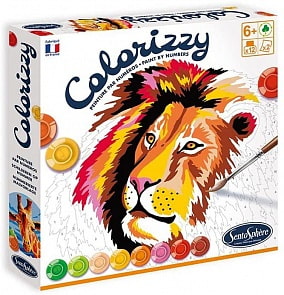 Раскраска по номерам Cаванна (Sentosphere, 4500)