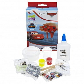 Набор из серии Слайм тайм – Тачки (1toy, Т16607)