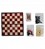 Игра настольная 4 в 1 - Шашки/шахматы/нарды/карты на магните  - миниатюра №1