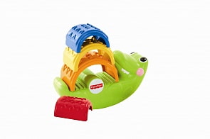 Пирамидка "Крокодильчик" Fisher Price (Mattel, CDC48)