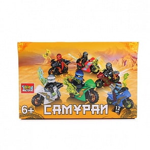 Конструктор - Самураи, мини набор (Город мастеров, LL-2706-Rsim)